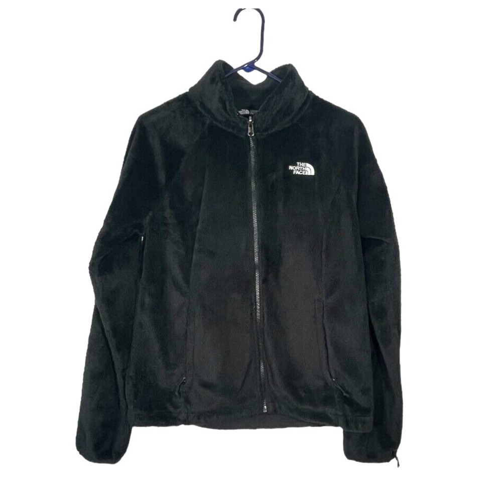 The North Face Women's Fuzzy Fleece Full Zip‎ Jacket Black M
